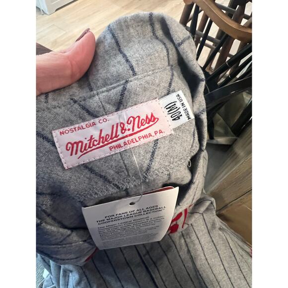 NWT Mitchell & Ness 1918 Babe Ruth Boston Red Sox Jersey 3/4 Sleeve Sz 40 Medium - Picture 6 of 6